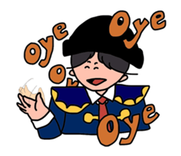 Spanish with Matador&Bull sticker #6510201