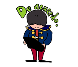 Spanish with Matador&Bull sticker #6510203