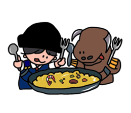 Spanish with Matador&Bull sticker #6510207