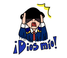 Spanish with Matador&Bull sticker #6510209