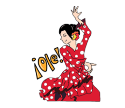 Spanish with Matador&Bull sticker #6510210