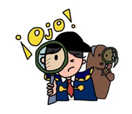 Spanish with Matador&Bull sticker #6510215