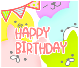 Kind words, of happy words sticker sticker #6510486