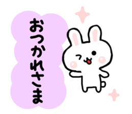yuru rabbit  2 sticker #6511021