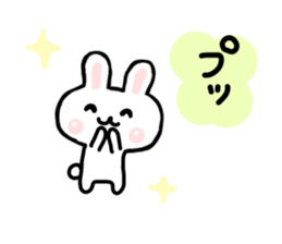 yuru rabbit  2 sticker #6511039