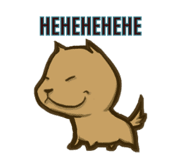 Common life of A-Dai Dog sticker #6511578