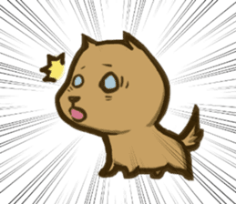 Common life of A-Dai Dog sticker #6511579