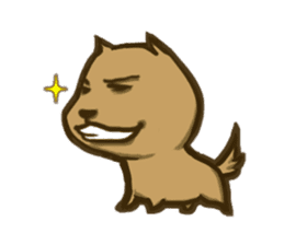 Common life of A-Dai Dog sticker #6511580