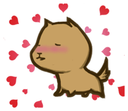 Common life of A-Dai Dog sticker #6511582