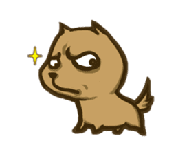 Common life of A-Dai Dog sticker #6511592