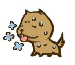 Common life of A-Dai Dog sticker #6511593