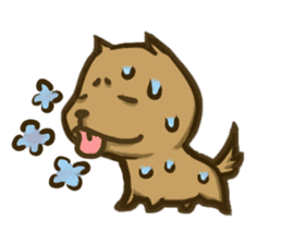 Common life of A-Dai Dog sticker #6511593
