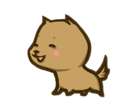 Common life of A-Dai Dog sticker #6511594