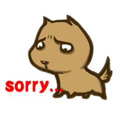 Common life of A-Dai Dog sticker #6511596