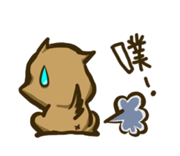 Common life of A-Dai Dog sticker #6511601