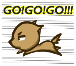 Common life of A-Dai Dog sticker #6511603