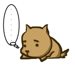 Common life of A-Dai Dog sticker #6511610