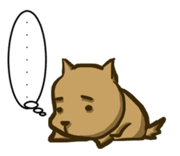 Common life of A-Dai Dog sticker #6511610