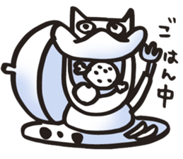 Sculpture of forest sticker #6511663