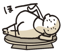 Sculpture of forest sticker #6511671