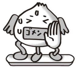 Sculpture of forest sticker #6511677