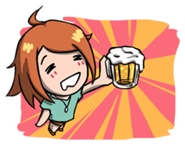 Cheers! Rin! sticker #6512298