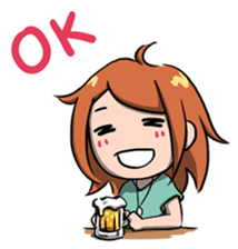 Cheers! Rin! sticker #6512334