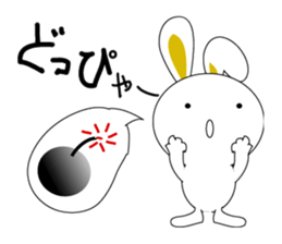 the rabbit with which i get sticker #6512378