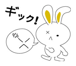 the rabbit with which i get sticker #6512382