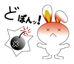 the rabbit with which i get sticker #6512383