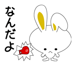 the rabbit with which i get sticker #6512390