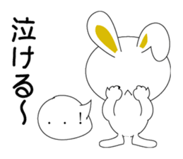 the rabbit with which i get sticker #6512400