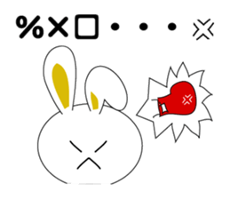 the rabbit with which i get sticker #6512405