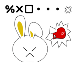 the rabbit with which i get sticker #6512405
