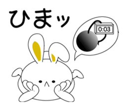 the rabbit with which i get sticker #6512409