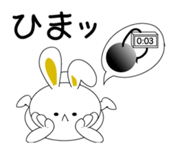 the rabbit with which i get sticker #6512409