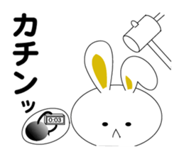 the rabbit with which i get sticker #6512410