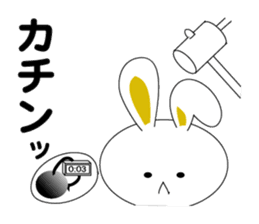 the rabbit with which i get sticker #6512410
