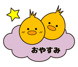 Feelings of the rabbit. sticker #6513575