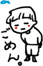 A boyish girl,Lico. sticker #6514939