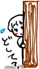 A boyish girl,Lico. sticker #6514942