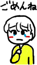 A boyish girl,Lico. sticker #6514951