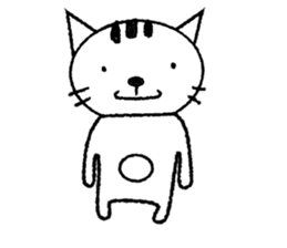 "Kawaii" Cat sticker #6515040