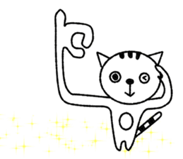 "Kawaii" Cat sticker #6515059