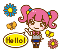 JK Momoko: High school girls Momoko sticker #6515122