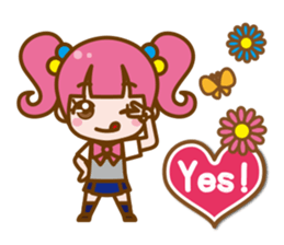 JK Momoko: High school girls Momoko sticker #6515129