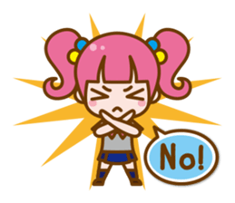 JK Momoko: High school girls Momoko sticker #6515130