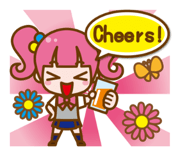 JK Momoko: High school girls Momoko sticker #6515135