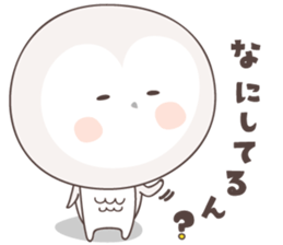 Yellow owl of happiness ver7 -osaka- sticker #6515264