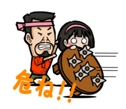 chabudaioyaji and sakura sticker #6515530